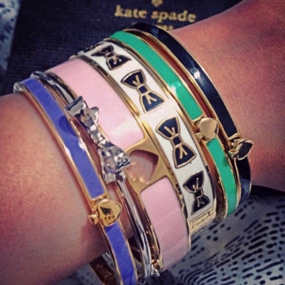Kate Spade Stacking Spade Bangle Bracelet - Picture 4 of 7